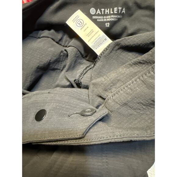 ATHLETA BLACK SIZE 12 shorts - Picture 4 of 4